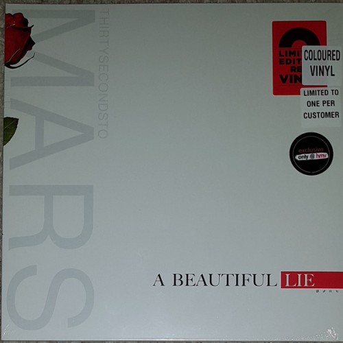 Виниловая пластинка Thirty Seconds To Mars, A Beautiful Lie (Red Vinyl)